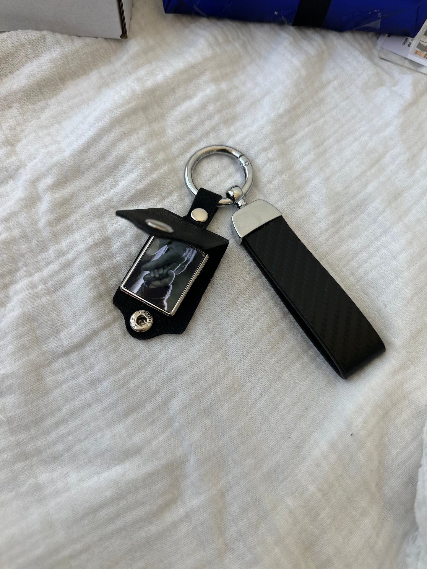 Llavero cuerina con foto
