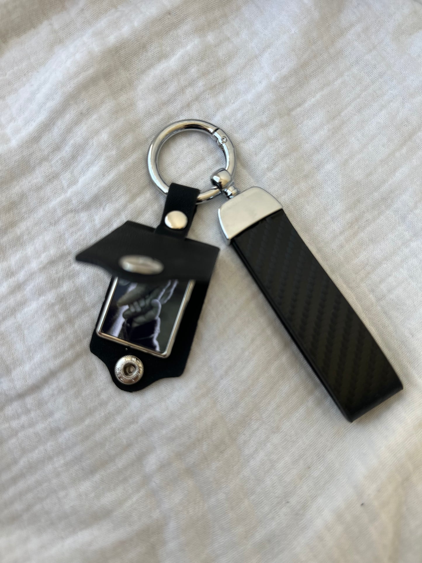 Llavero cuerina con foto