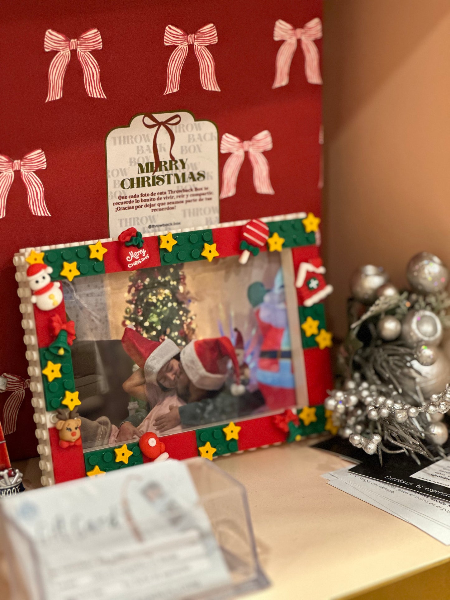 LEGO CHRISTMAS FRAME