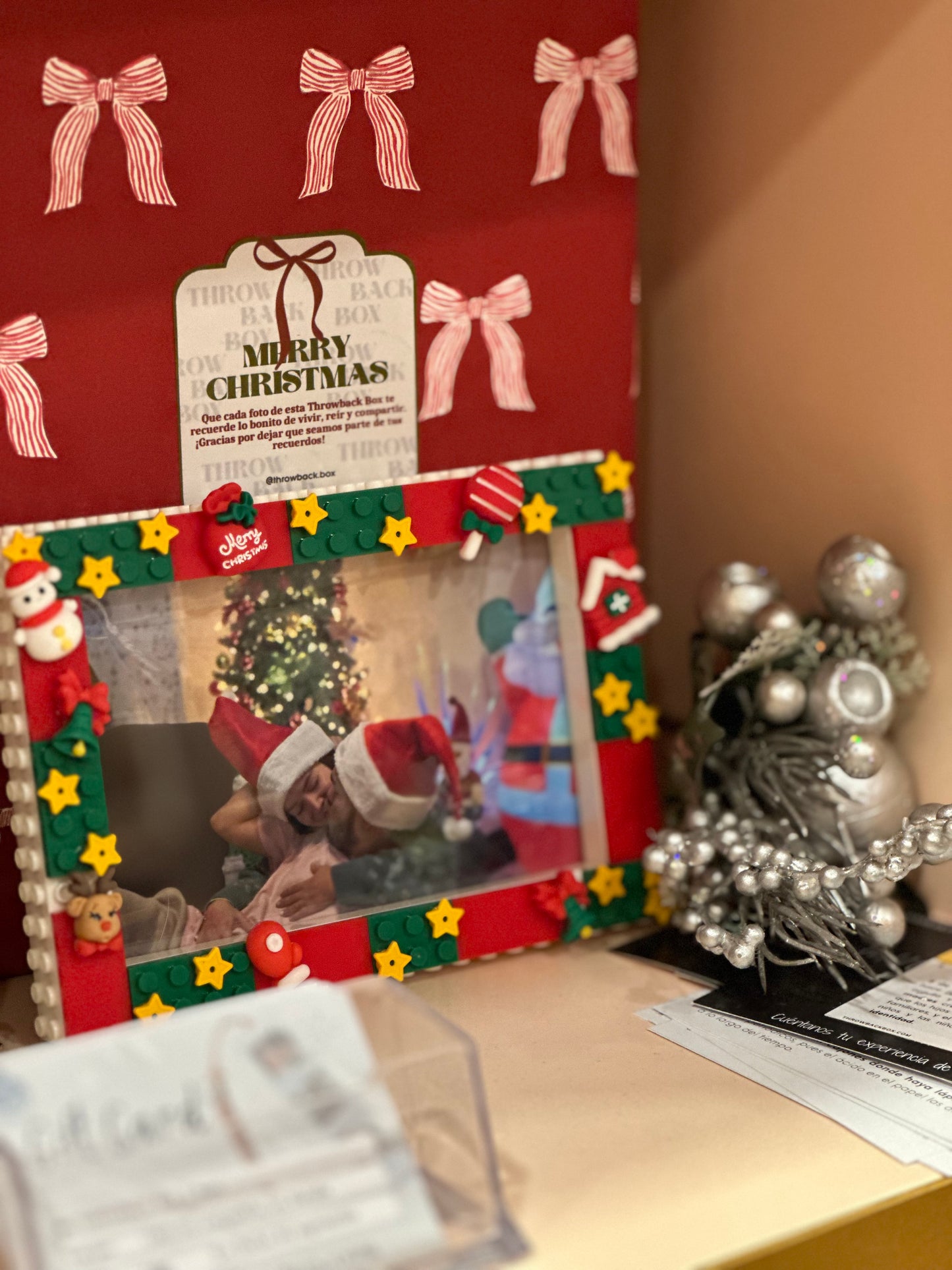 LEGO CHRISTMAS FRAME