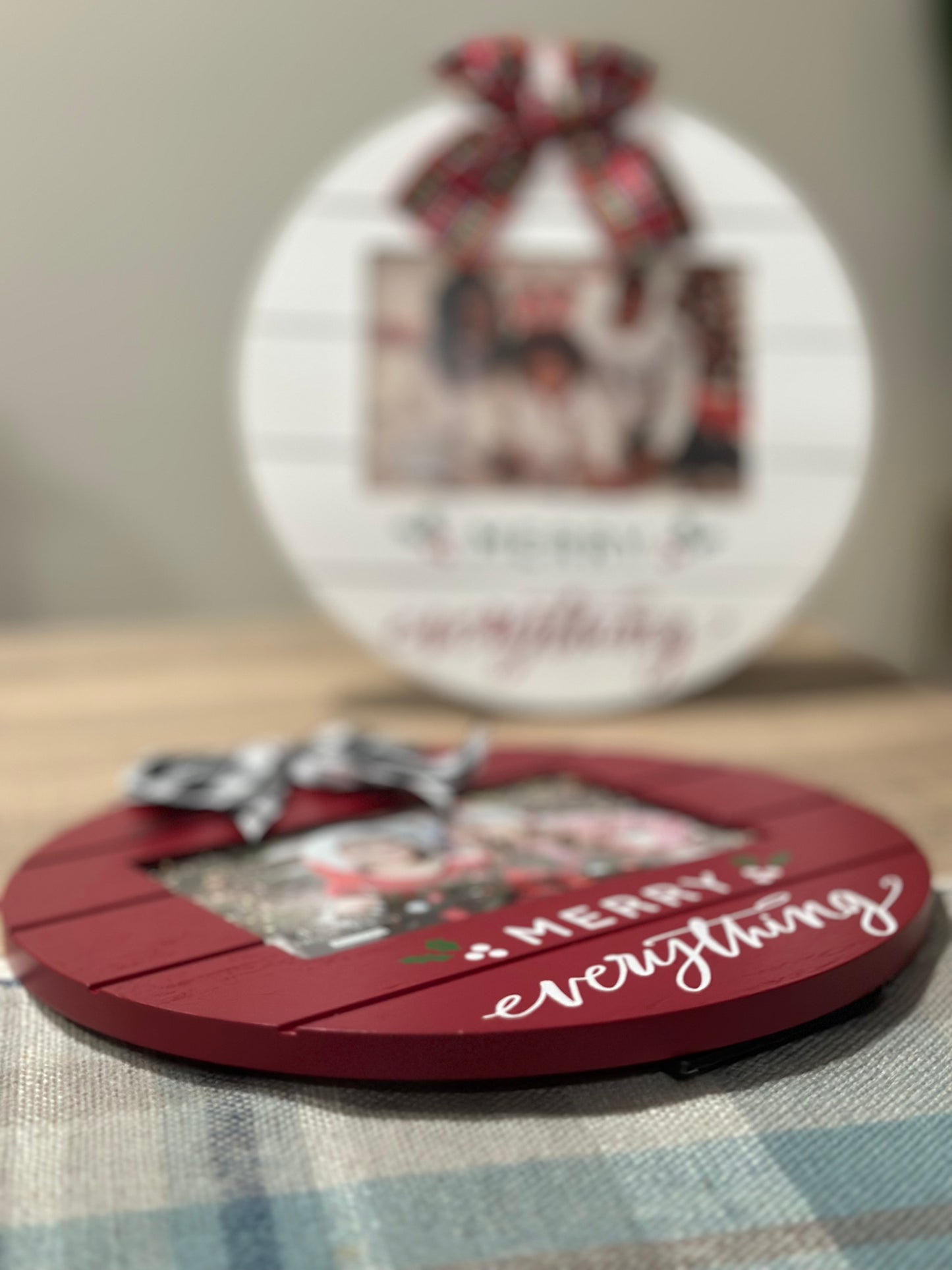 Wooden Christmas Frame