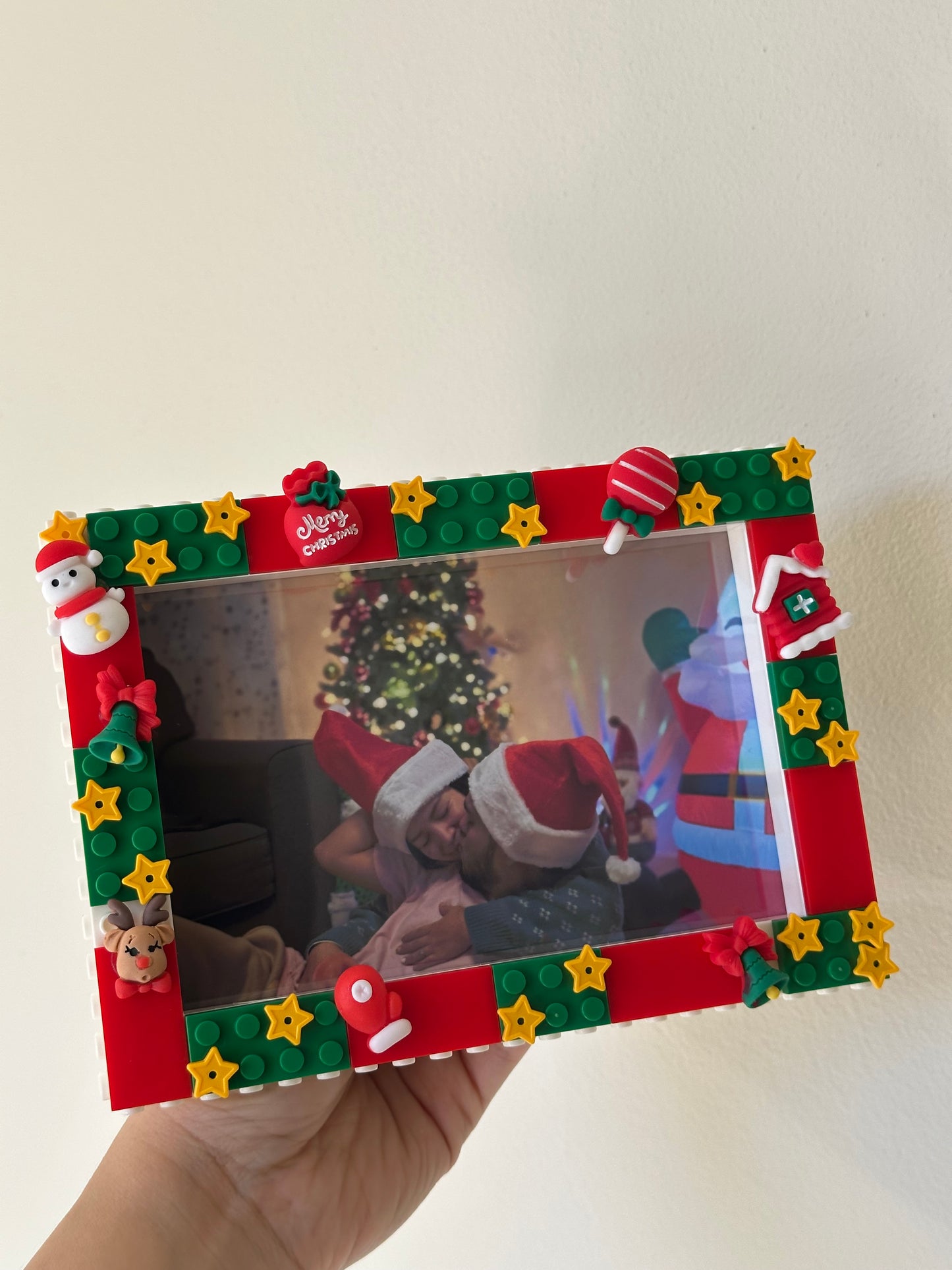 LEGO CHRISTMAS FRAME